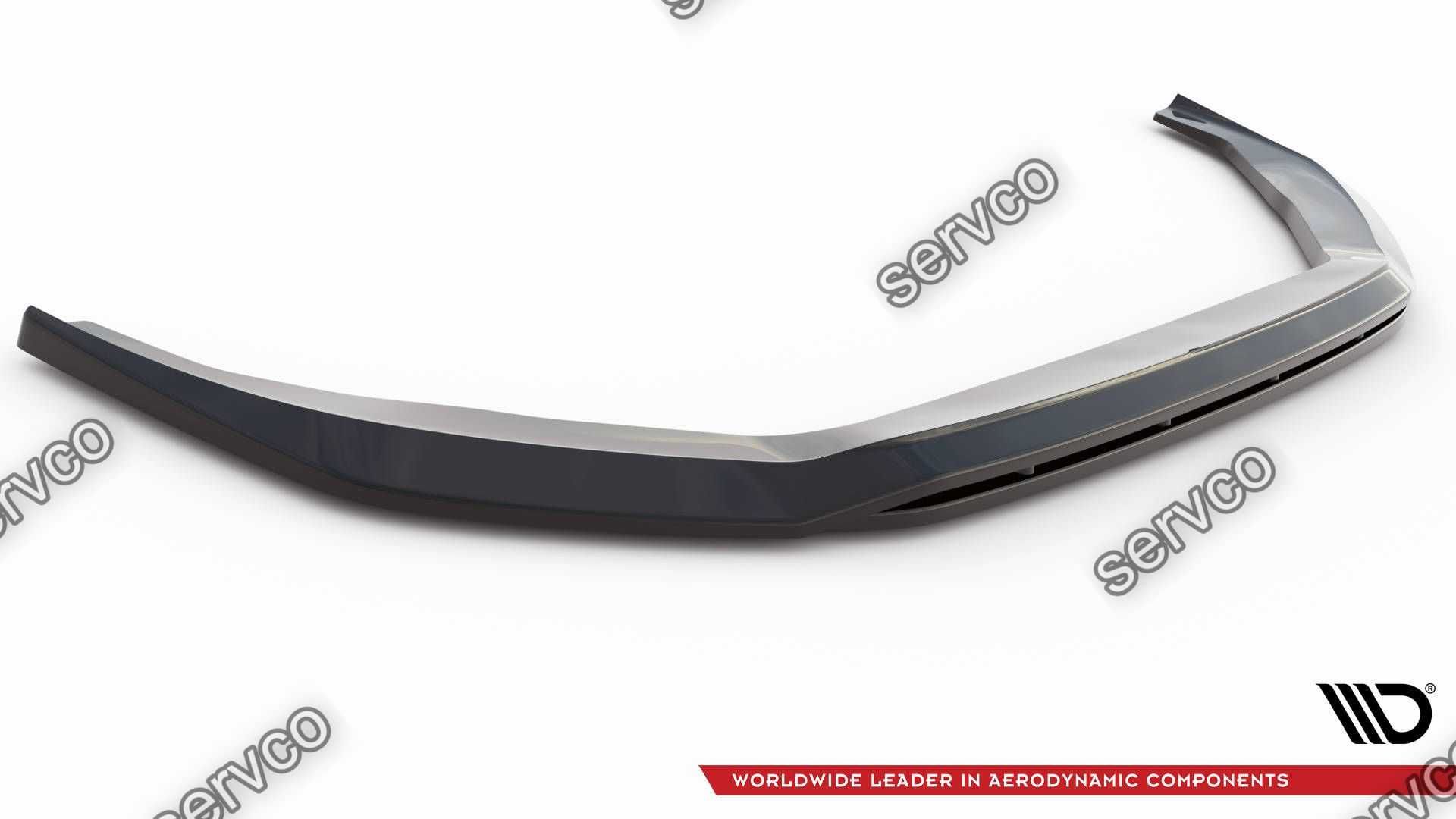 Prelungire splitter bara fata Audi S8 D5 2020- v6 - Maxton Design