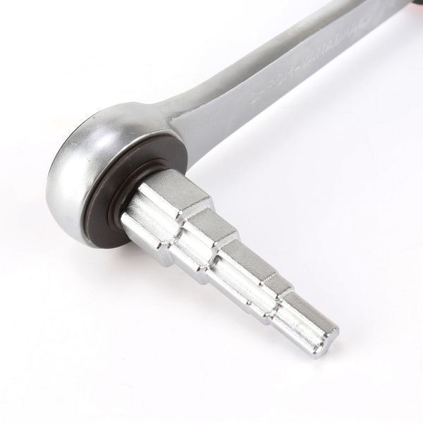 Радиаторен ключ на степени с тресчотка hbm