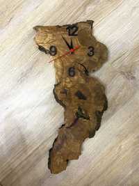 Ръчно изработен дървен стенен часовник