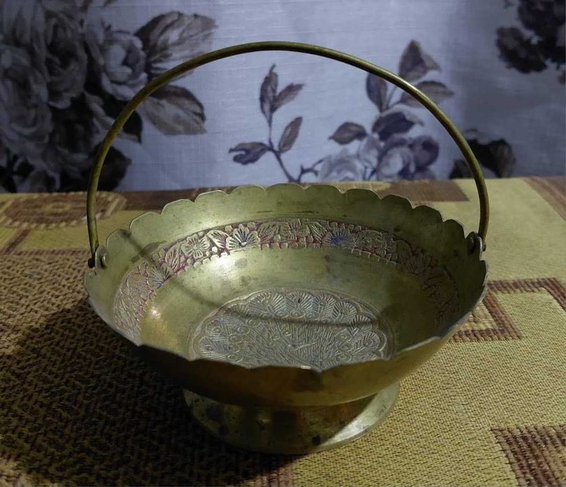 Конфетницы, фруктовницы, чашечки мельхиор, латунь
