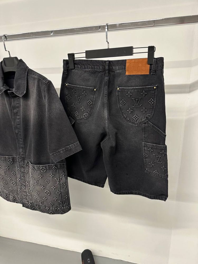 Compleu Louis Vuitton Denim black Premium s-xxl