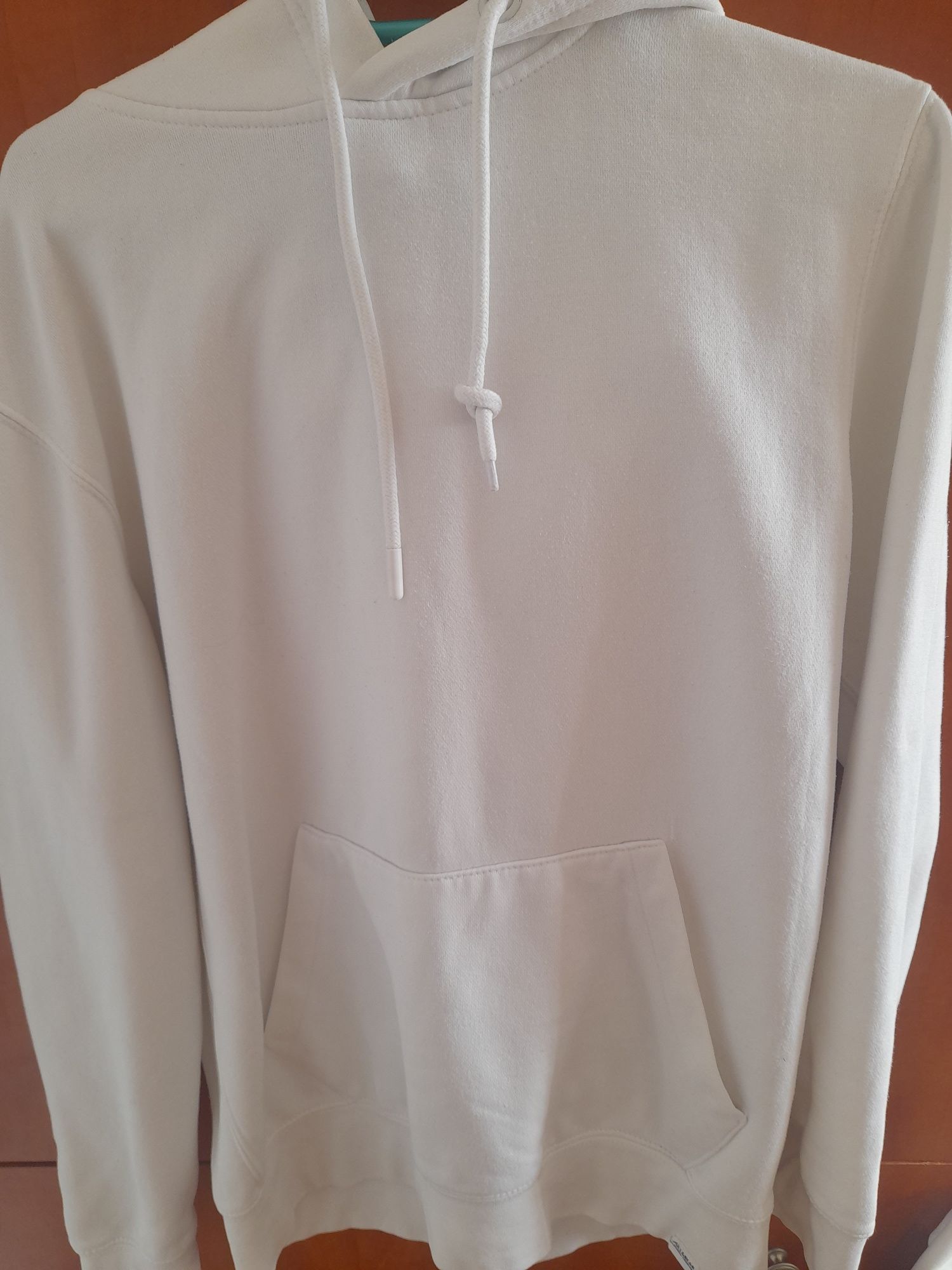 Hanorac alb zara&pull&beat-hoodie alb nike jordan adidas bluza alba