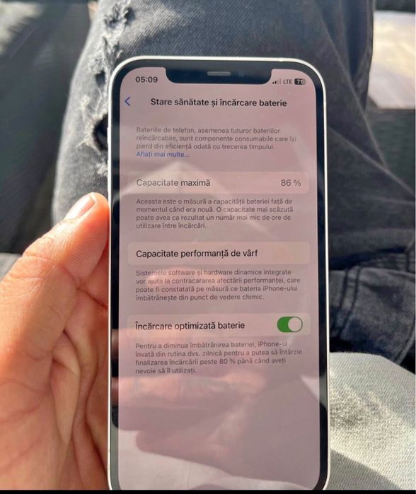 iPhone 12 128 GB Alb