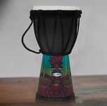 Tambur Djembe portabil, de 4 inch,pentru începători