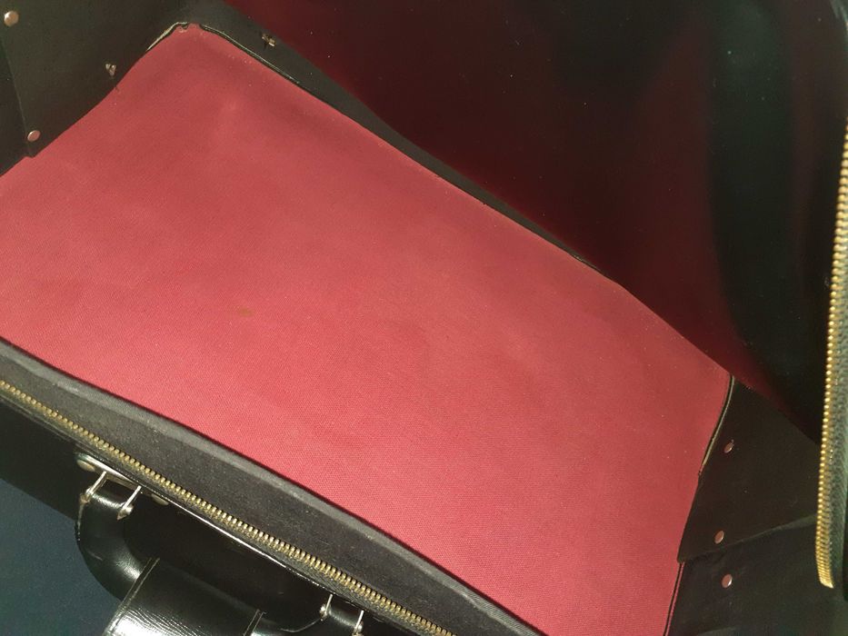 Висококачествен кожен куфар - Старото СОЦ производство!