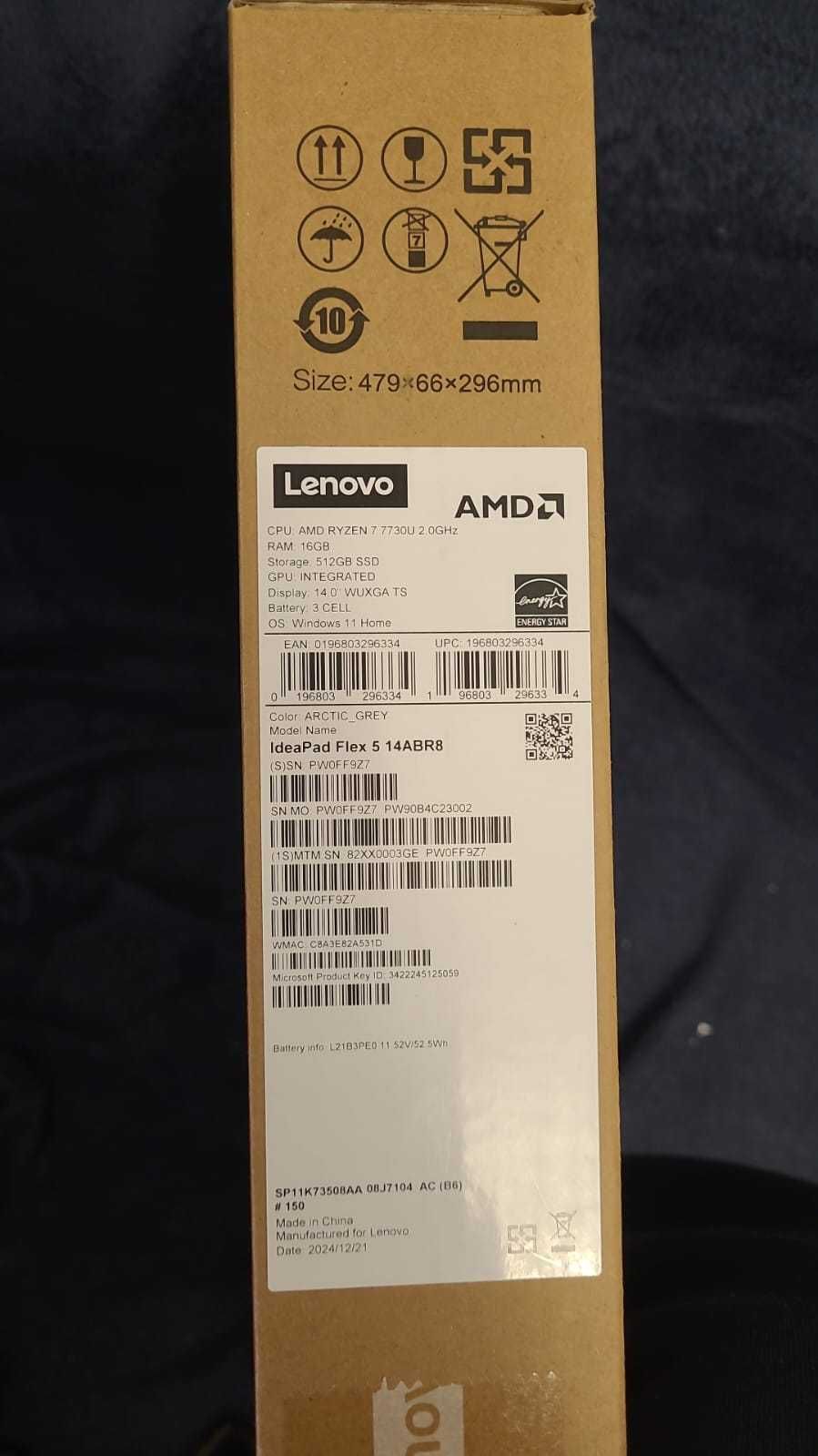 Laptop / Tableta Lenovo IdeaPad Flex 5   14ABR8, Touch screen