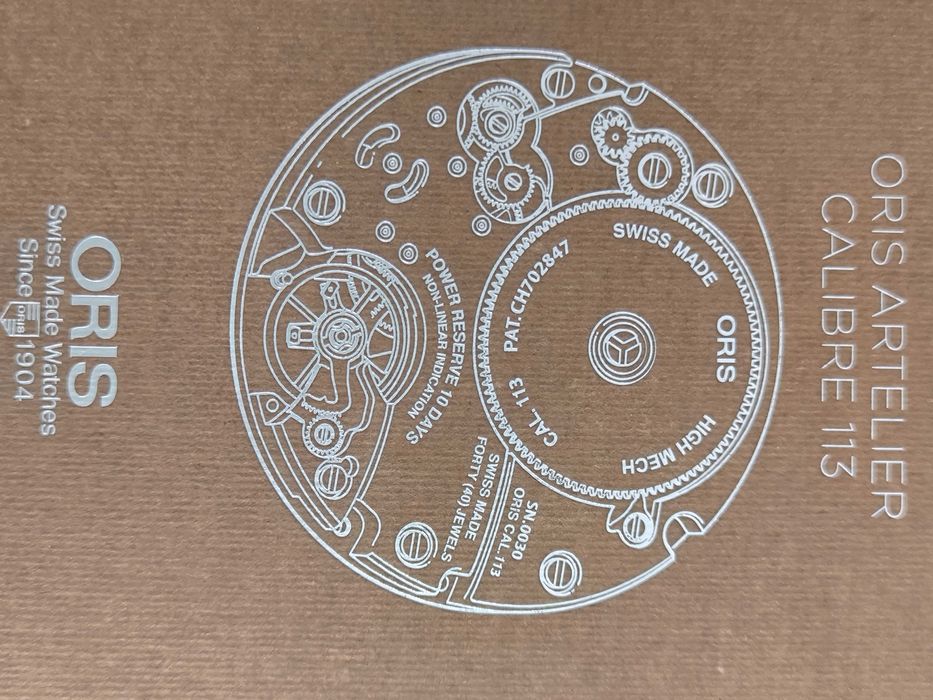 Часовник ORIS Artelier Cal.113