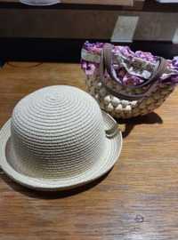 Соломенная шляпка и соломенная сумочка Турция
