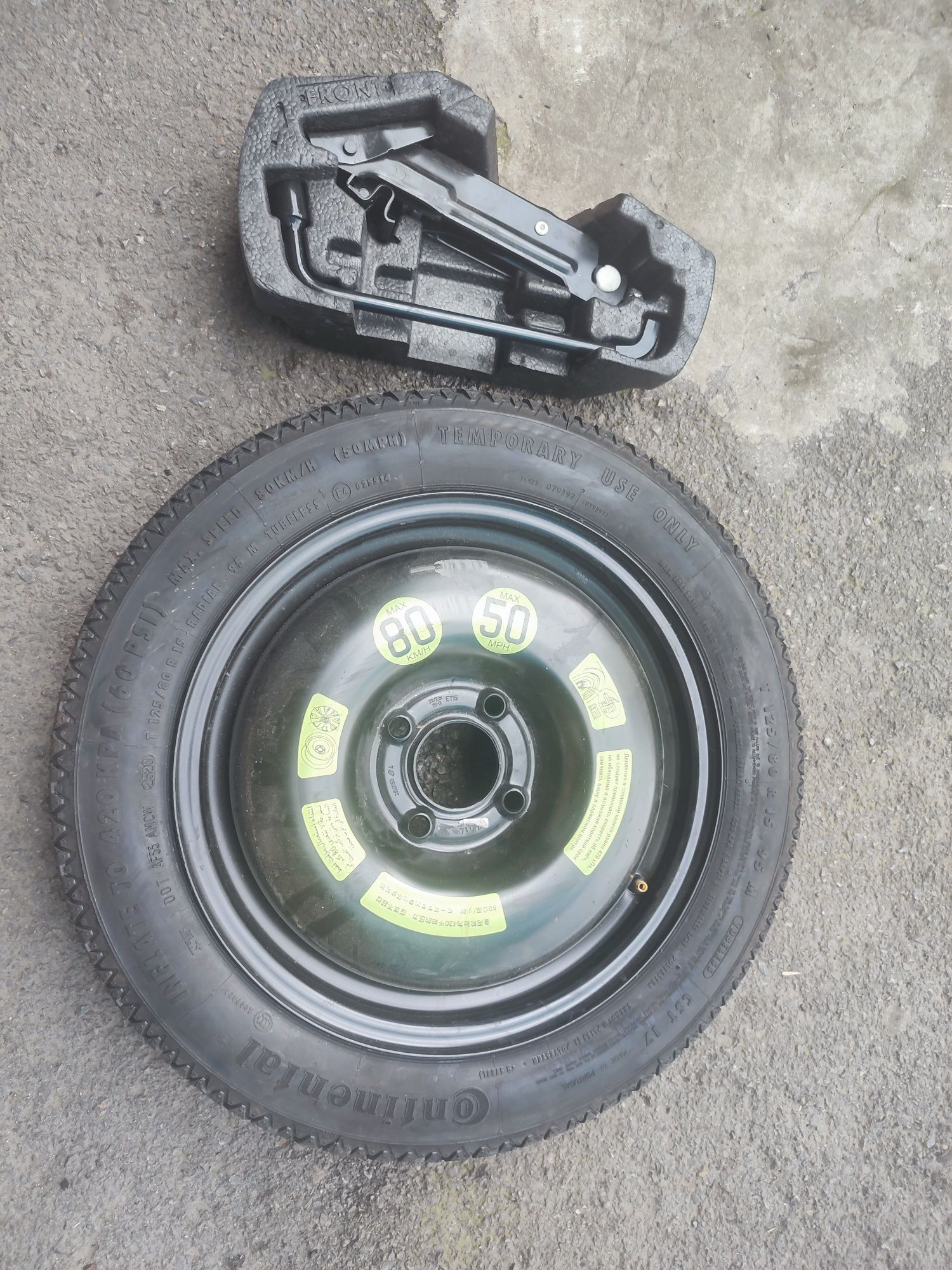 15" оригинална патерицa за Peugeot/Citroen/Opel Corsa..