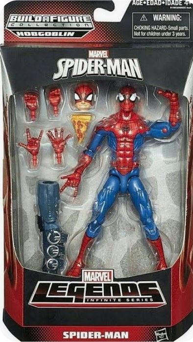 CAUT!! figurina marvel legends pizza spidey