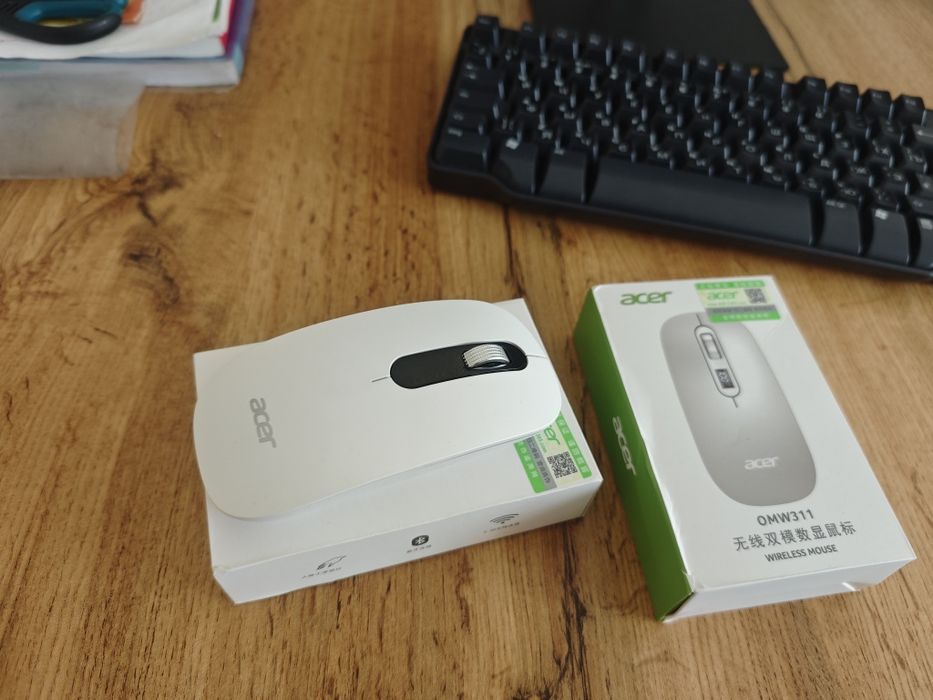 Блутуз мышка acer с индикатором батареи