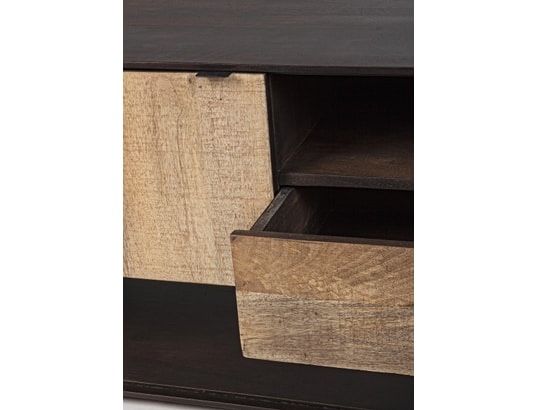Comodă TV din lemn de mango 160 x 50 x 40 cm GUNTER-0746549