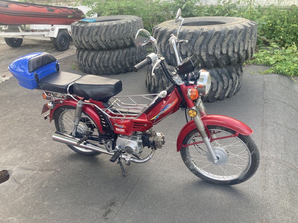 Moped  motocicleta, scuter benzina 50 cc