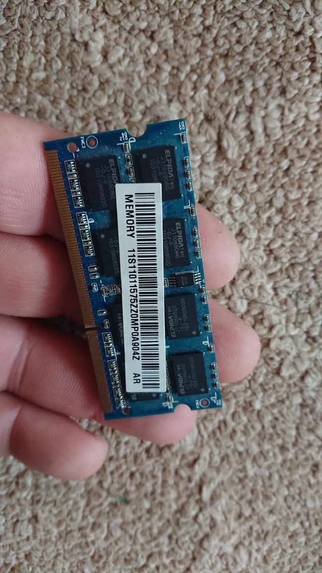 2x2gb, 1x4gb, ddr 3, laptop, 1.5v