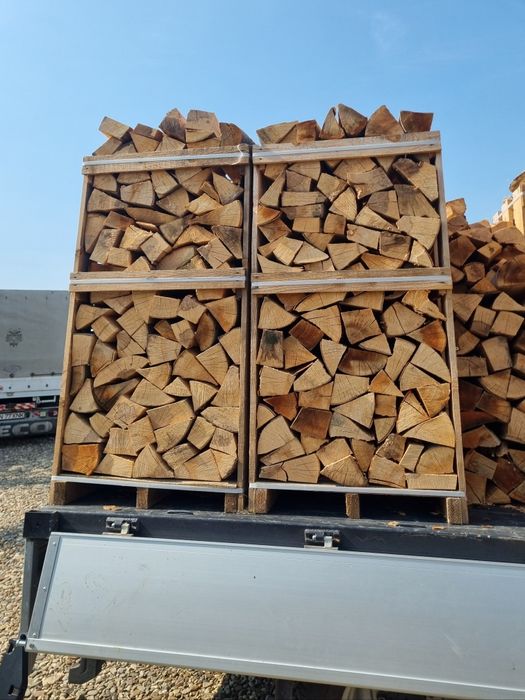 Lemne de foc taiate sparte fag paletizate