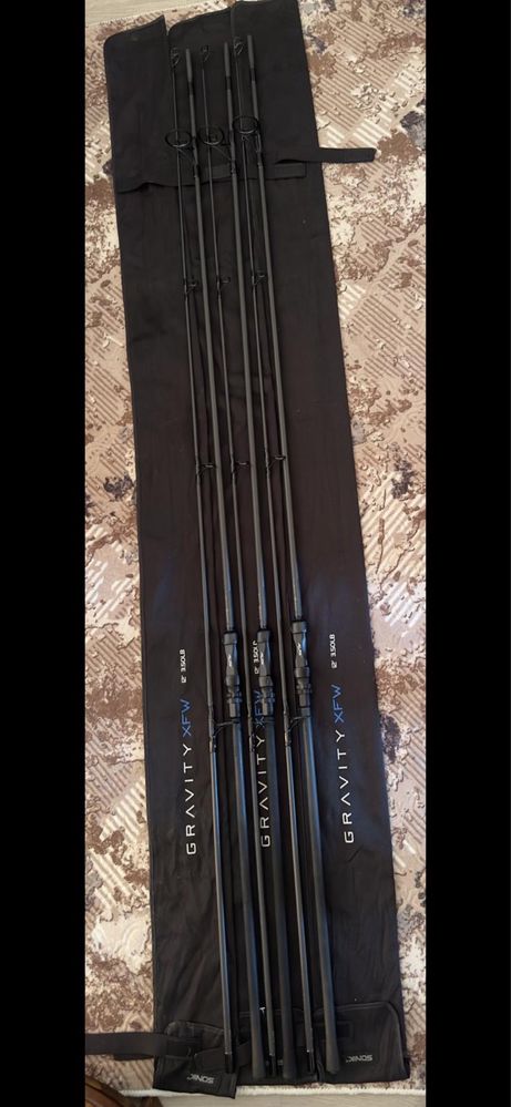 3бр. Въдици SONIK GRAVITY XFW 12FT.3.5LB
