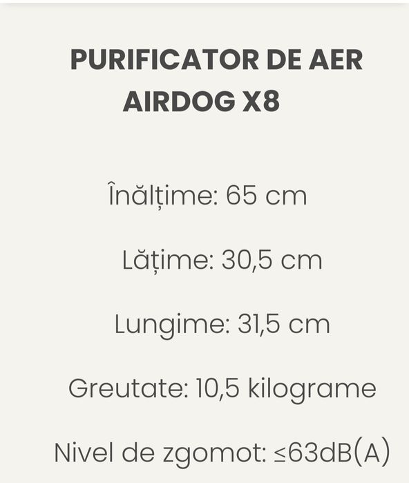 Purificator AirDog X5