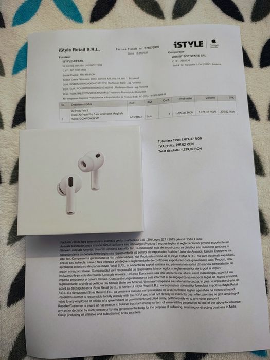 Airpods pro 3 sigilate