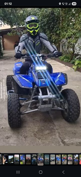 Vand yamaha warrior yfm350cc ltr can am yfz