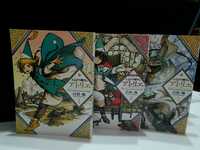 3 тома манги Ателье колдовских колпаков + бонус