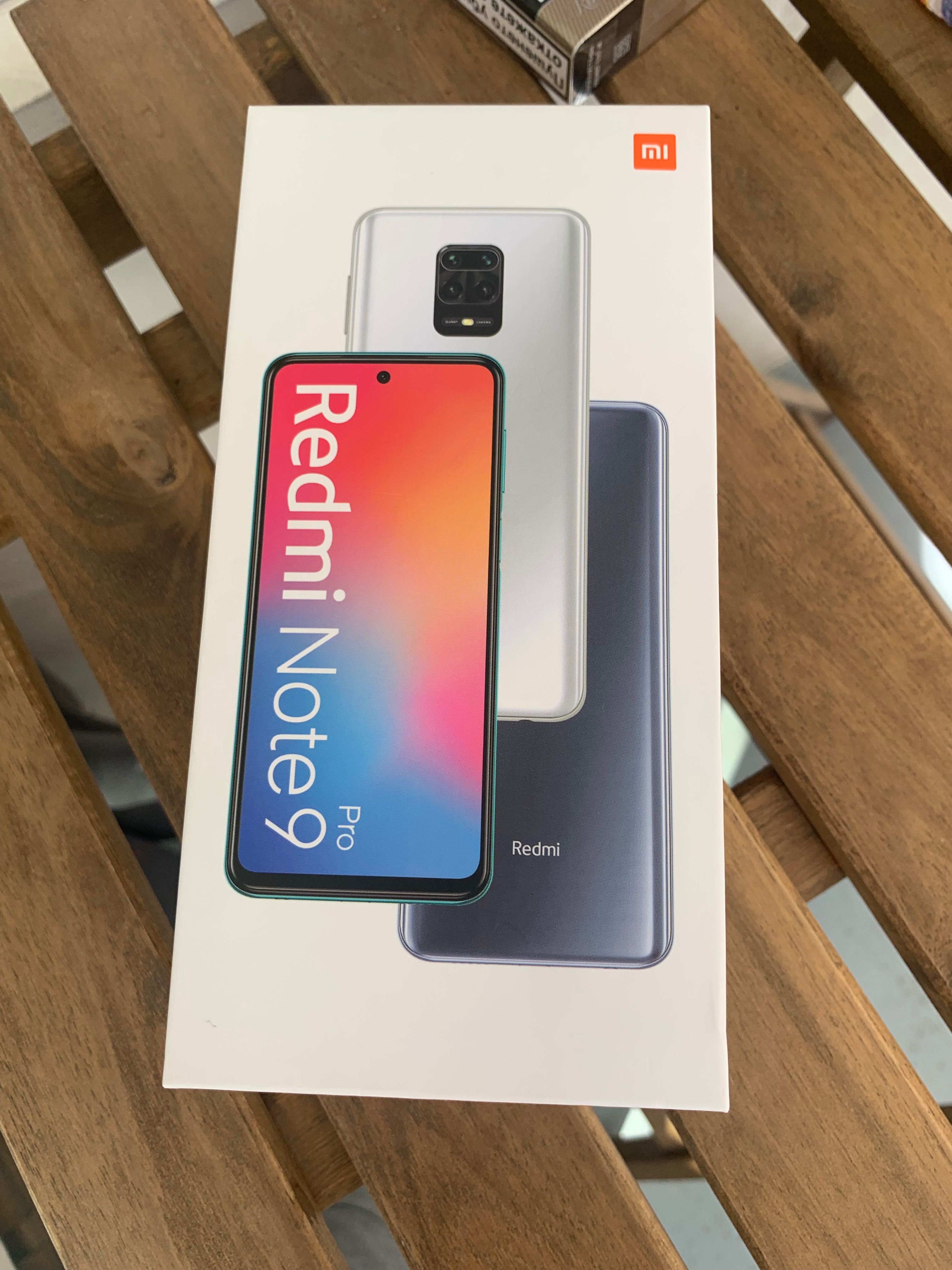 Redmi note 9 pro 6 GB Ram 128 GB Rom