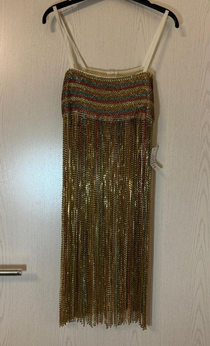 Top cu pietre multicolore