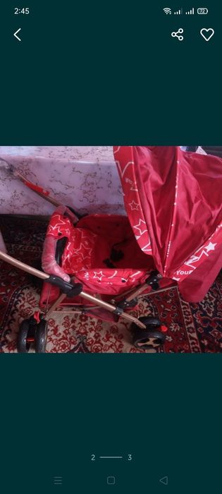 Продам новая коляска