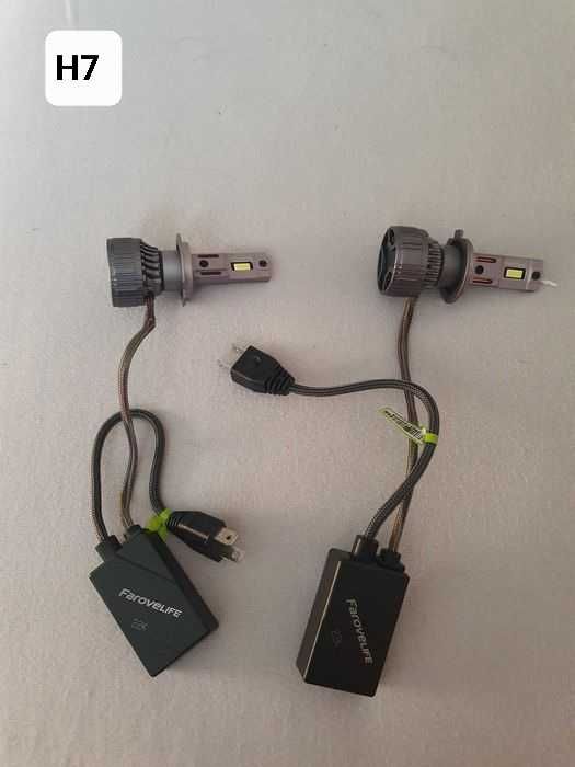 Продавам LED крушки H15, H11, H7