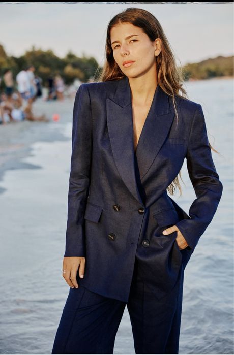 Продам костюм комплект Zara. Новый с этикетками. Лен100%