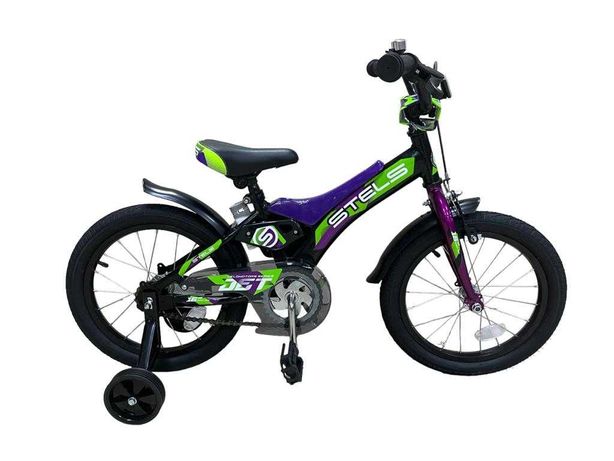 Велосипед Stels Jet 16 Фиолетово-черный ( рассрочка, KASPI RED)