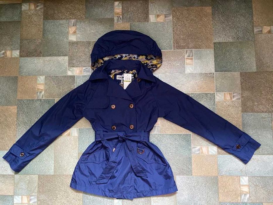 Подростковая Куртка Плащ Ветровка Тренч London Fog  Бренд