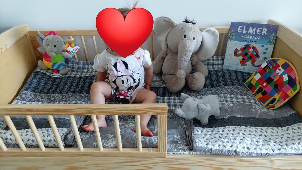 Vand pat/patut Montessori toddler copii (18 luni +)