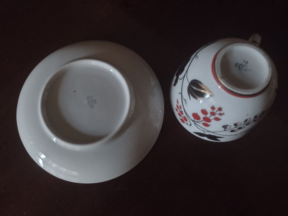 Чайная пара ЛФЗ " Красная смородина"