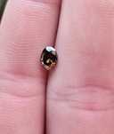 Diamant natural 0.70ct vs2 oval deep brown