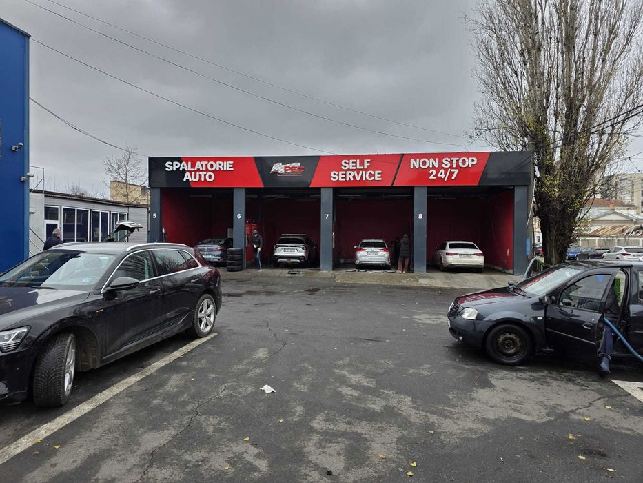 vand afacere : spalatorie auto self service si service auto