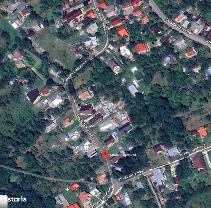 Teren Breaza Str Tineretului - Poienitei 800mp asfalt la strada 40E mp