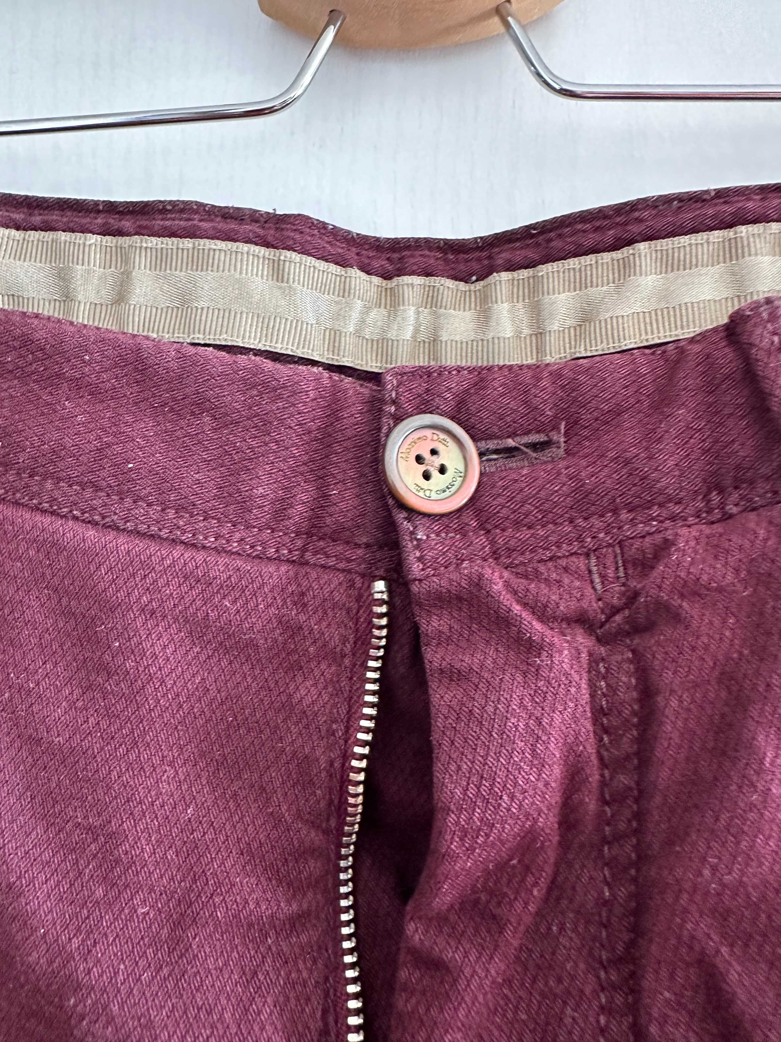 pantaloni Massimo Dutti, Eur 40, Usa 31, bordeaux