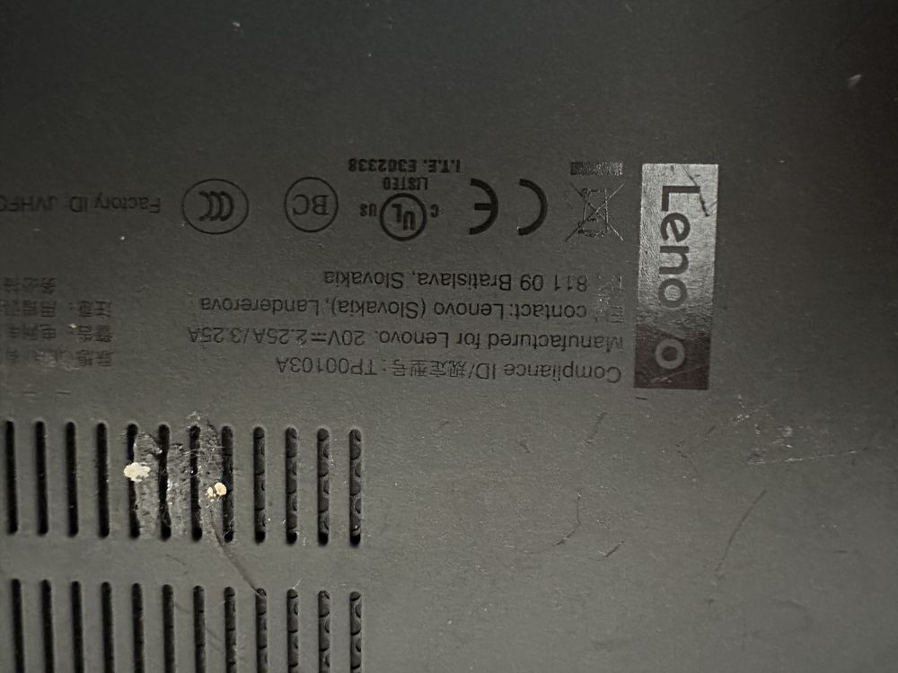 Dezmembrez lenovo thinkpad t490 I5 8Gen