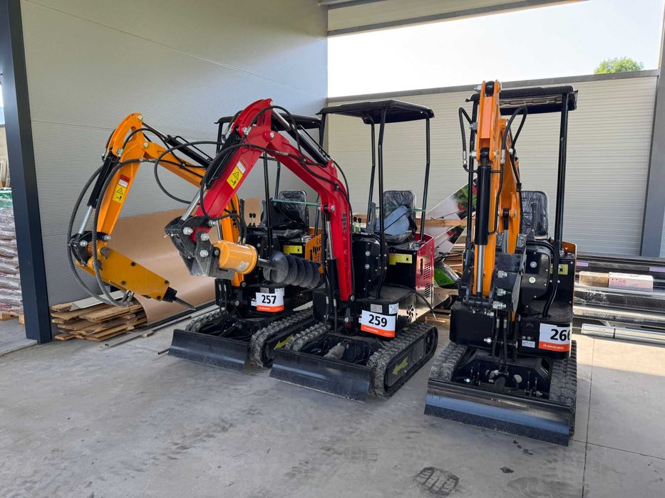 Vand Mini escavatoare JPC HT12, cu rotatie 360 grade