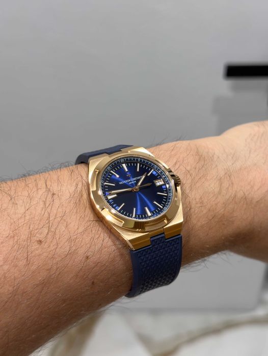 Vacheron constantin anti-magnetic златисто/синьо