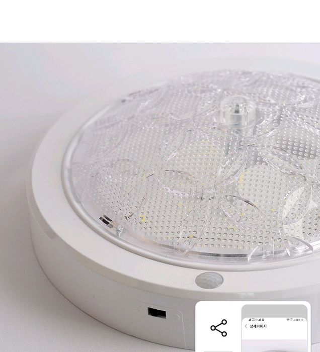 Smart LED светильники со встроенным датчиком движения