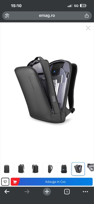 Rucsac smart unisex pentru laptop de business style