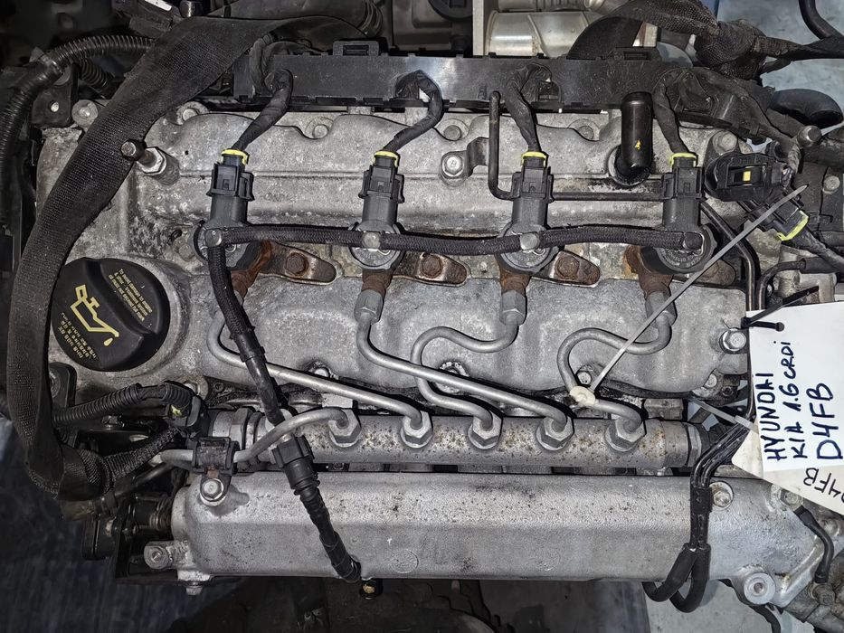 Двигател Hyundai - KIA 1.6CRDI / Хюндай - КИА 1.6ЦРДИ КОД: D4FB