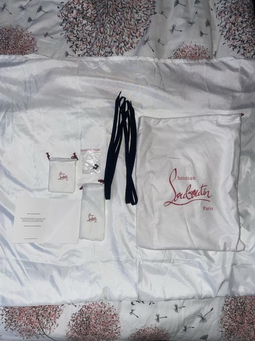 Christian Louboutin Black Spikes High Top Sneakers