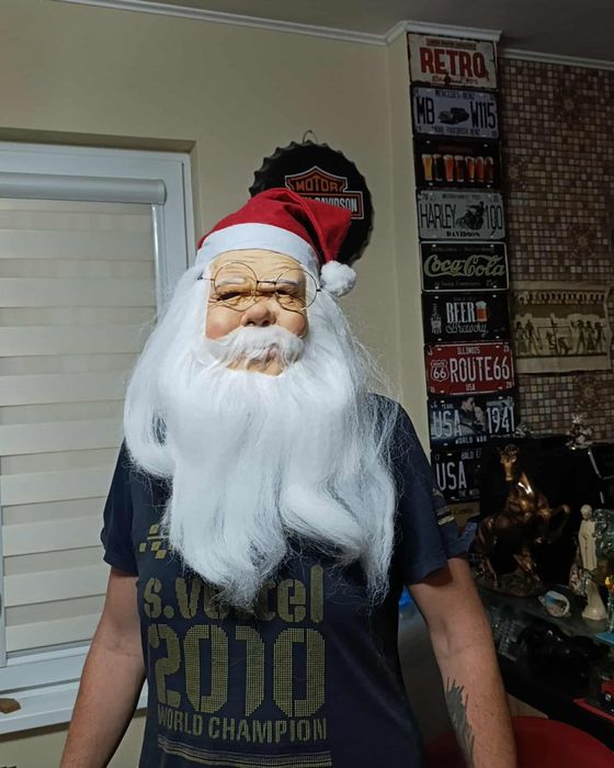 Дядо Коледа латексова маска