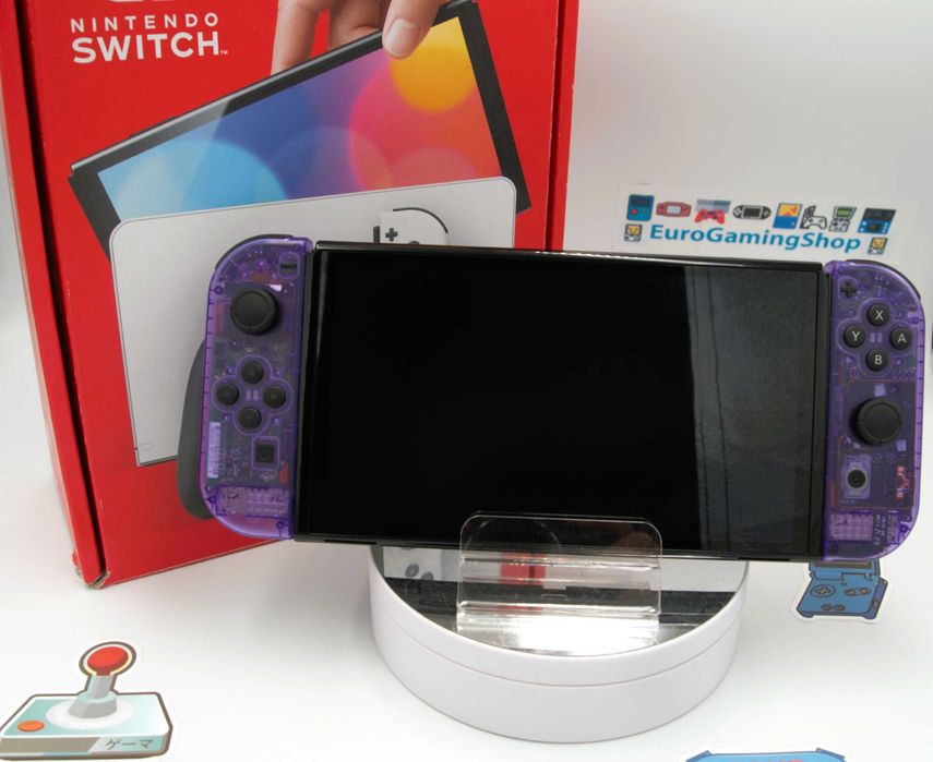 Nintendo Switch OLED Purple Modat Picofly/ Tinfoil/256GB/35+ Jocuri