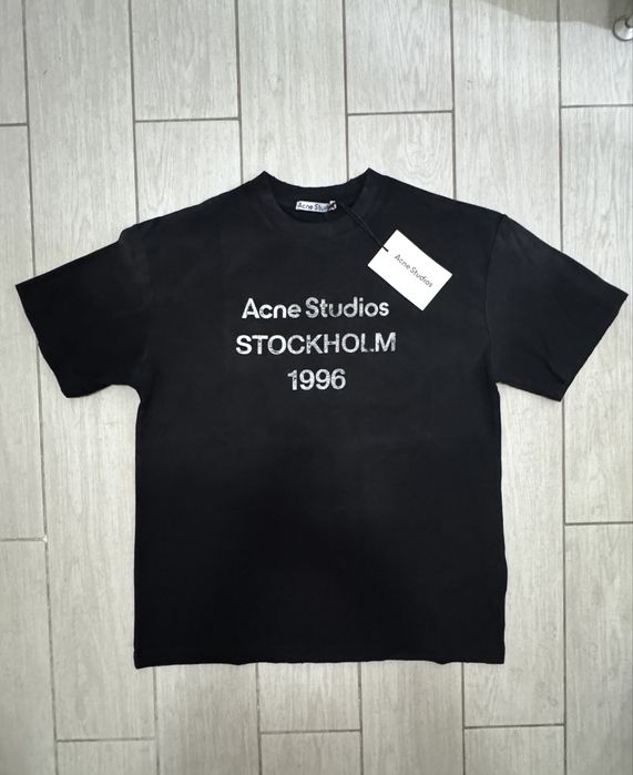 Tricou Acne Studios Stockholm Negru S