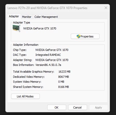 Desktop Gaming: Ryzen 5, 6 core, 16GB Ram , GTX1070