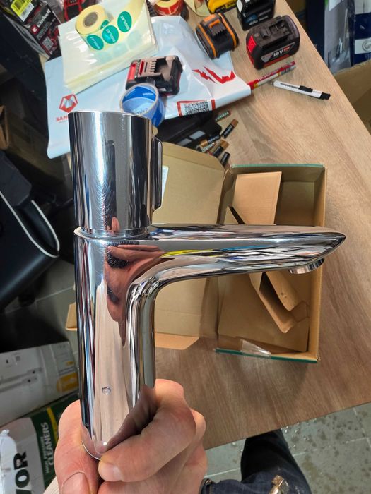 Hansgrohe Talis E - Baterie lavoar cu închidere automată, EcoSmart