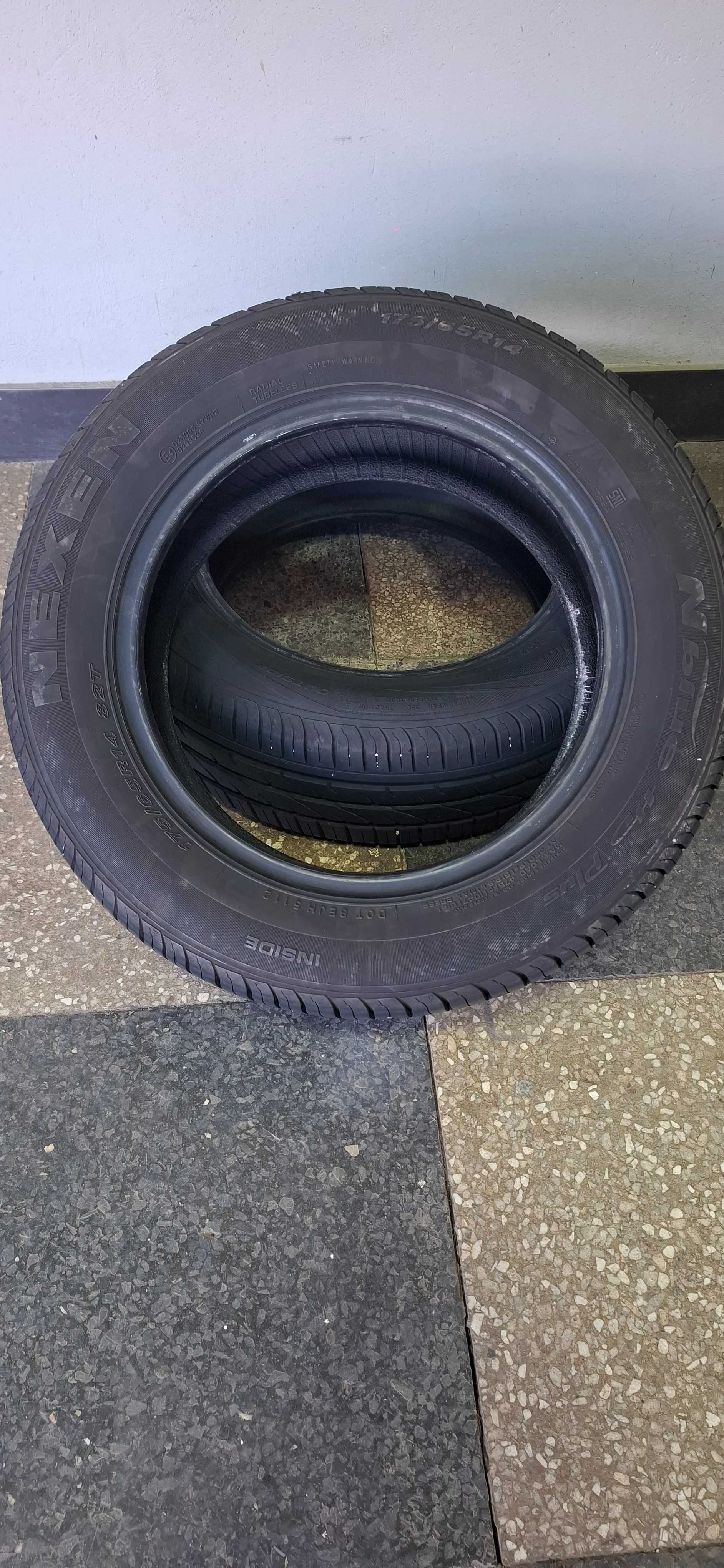 2бр. 175/65/14 Nexen 7mm грайфер, дот 19г. Безплатен монтаж